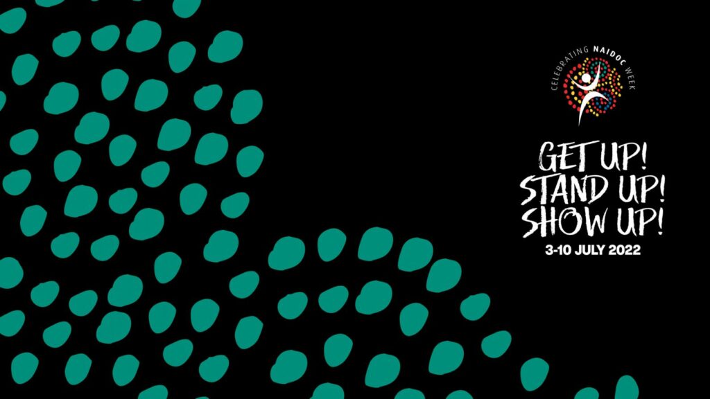 Naidoc Teams Background Teal