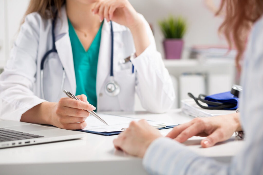 Doctor Consulting Patient