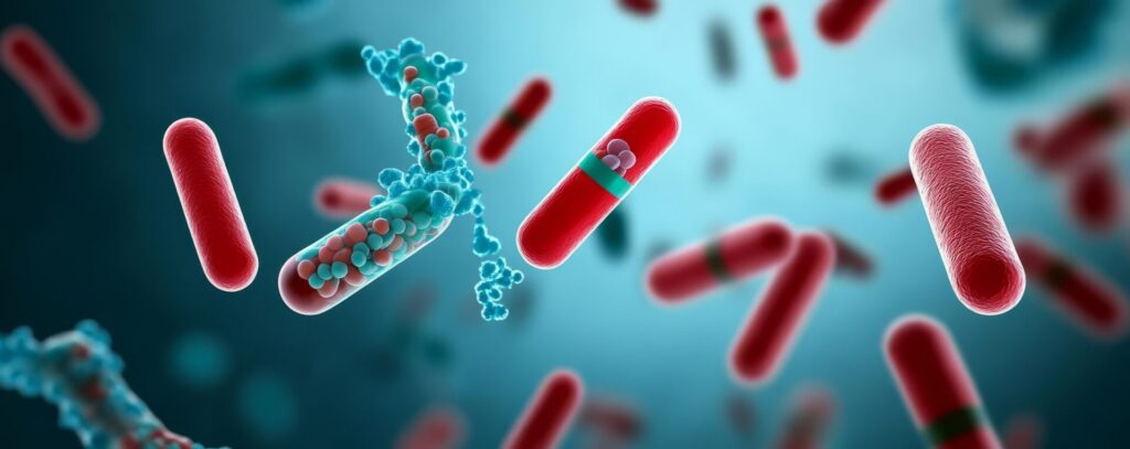 Bacteria With Multidrug Resistance Genes, Medical Research, 3d Illustration