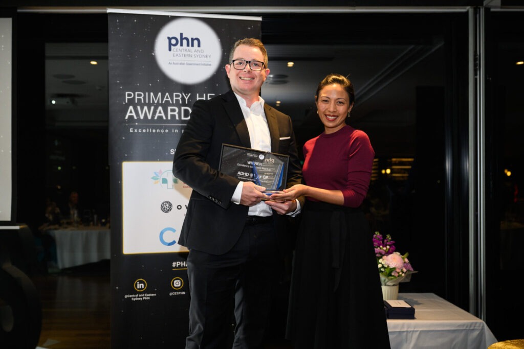 Dr Chris Timms Of Kirrawee Family Medical Practice Winner Excellence In General Practice Award At The 2025 Cesphn Primary Health Awards