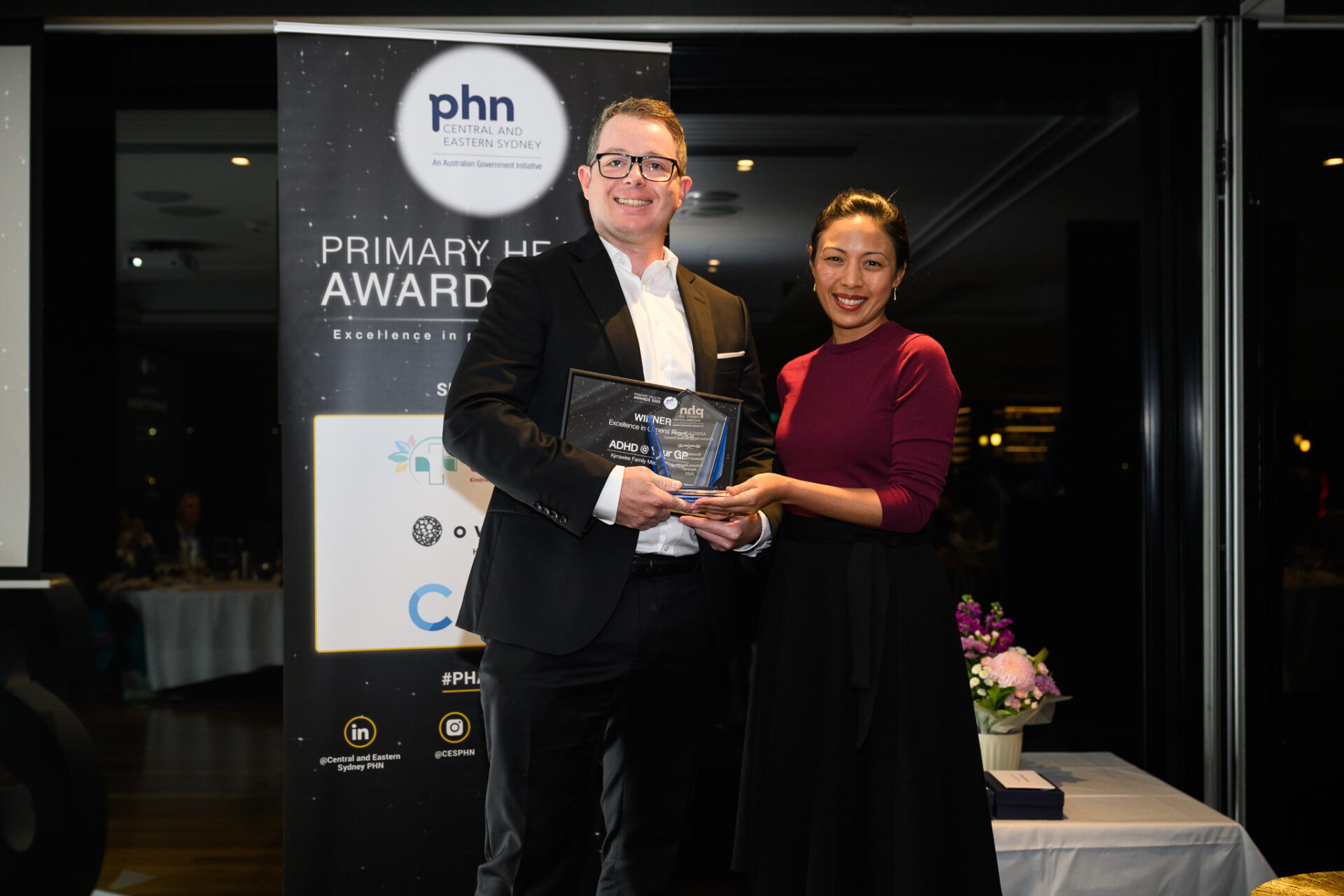 Dr Chris Timms Of Kirrawee Family Medical Practice Winner Excellence In General Practice Award At The 2025 Cesphn Primary Health Awards